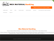 Tablet Screenshot of mmh.com.mx